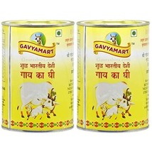 A2 Cow Ghee 100% Pure Non GMO Made of kankrej Organic Pack Pure Indian P... - £93.82 GBP