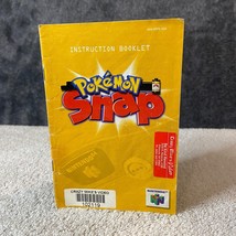 Pokemon Snap N64 Nintendo 64 Instruction Booklet Manual Only NO GAME Authentic - £4.26 GBP