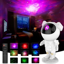 Astronaut Starry Projector 360 Adjustable Galaxy Projector Light with Remote Con - £35.14 GBP