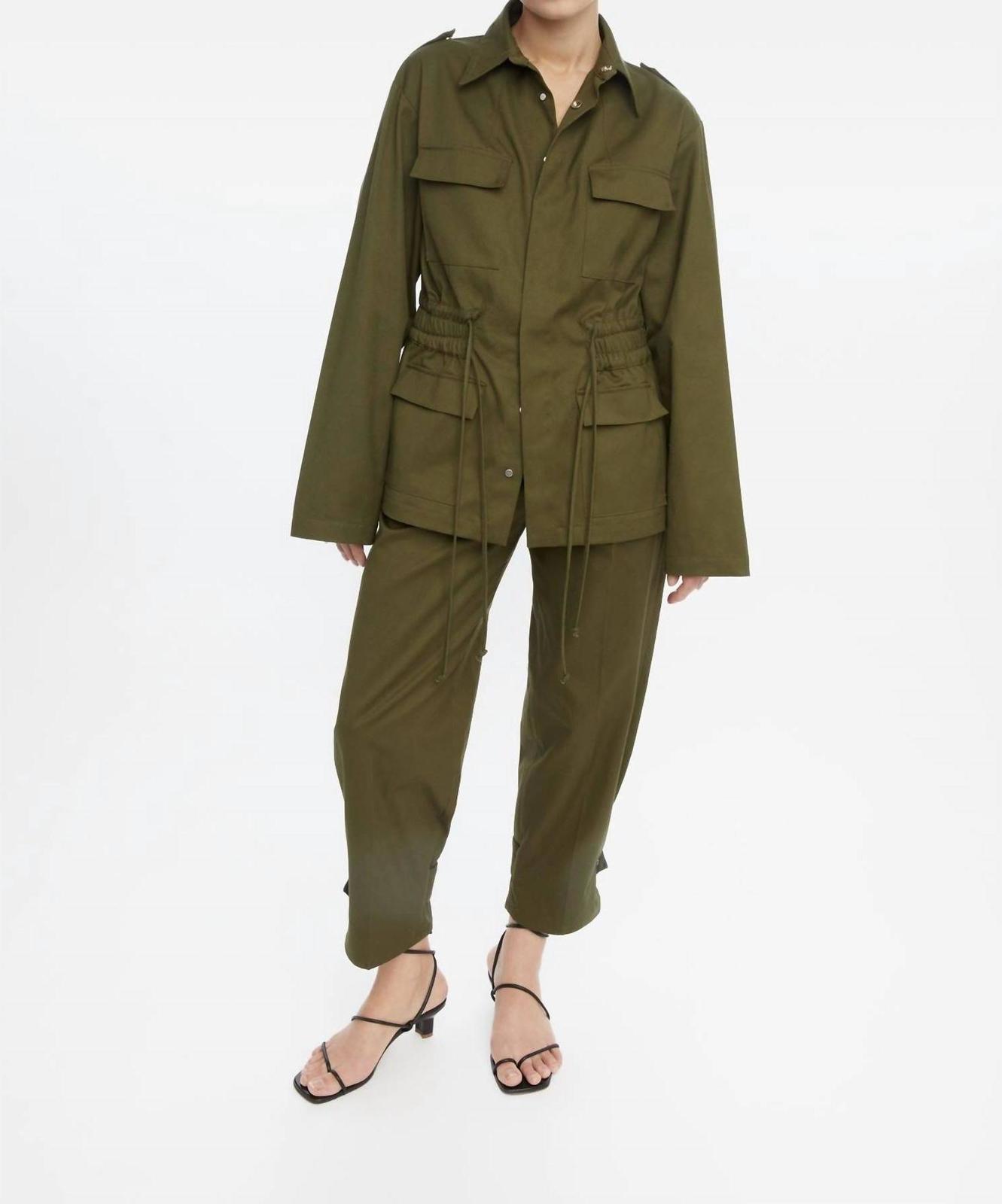 Dāl The Label Canvas Cotton Utility Jacket Size 6 - $221.76