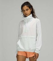 Lululemon Pack Light Pullover Packable Jacket SIZE 6 Blue Ocean Air 1/2 ... - $931.04 MXN