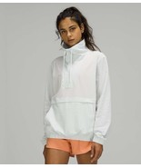 Lululemon Pack Light Pullover Packable Jacket SIZE 6 Blue Ocean Air 1/2 ... - $922.00 MXN