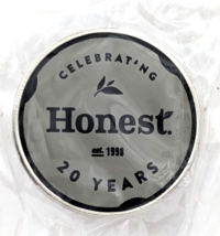 2018 Honest Company 20 Years Black Grey Pin Advertise Beauty Personal Pr... - £10.24 GBP