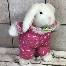 Kuddle Me Toys Vintage Plush Bunny Rabbit Pink Easter Stuffed Kellytoy - £11.66 GBP