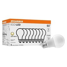 SYLVANIA ECO LED Light Bulb A19 60W Equivalent Efficient 9W 7 Year 750 L... - £32.98 GBP