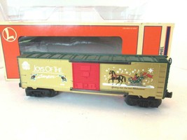 Lionel Christmas 26718 - Railsounds Boxcar Plays Jingle BELLS- LN- BXD- HB1 - $87.00