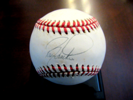 BARRY LARKIN 1995 NL MVP CINCINNATI REDS HOF SIGNED AUTO ONL BASEBALL BE... - $118.79