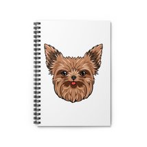 Yorkshire Terrier Spiral Notebook - Ruled Line - £19.01 GBP