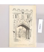 Vtg 30s North Gate Salisbury England Judges Ltd Postcard Picture Pencil ... - $377.43 MXN