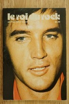 Vintage Elvis Presley Book French Language Le Roi Du Rock 1977 130 Pages - £22.88 GBP