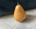 Artificial Realistic FRUIT Yellow Pears Life Size With Stem - plastic - £8.66 GBP