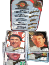 WINSTON CUP CHAMPIONS 25TH ANNIVERSARY- EMBOSSED METAL COLLECTOR CARDS I... - $28.07