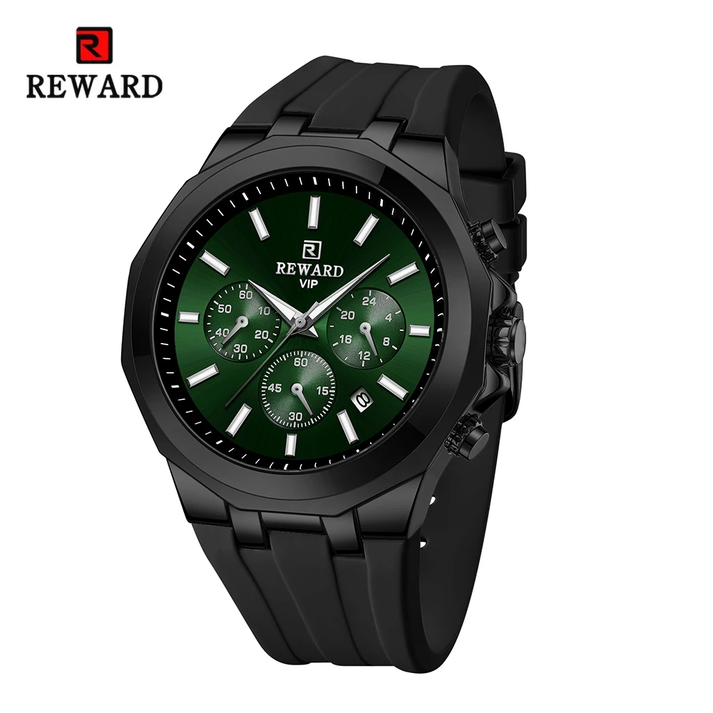 Men Watches Quartz Analog Waterproof Luminous Date Wrist Watch Silicone ... - $50.19