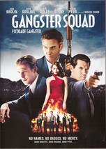 Gangster Squad DVD Josh Brolin Ryan Gosling Nick Nolte Emma Stone Sean P... - $2.99
