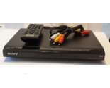 Sony DVP-SR210P Single Disc CD DVD Player with Remote and Cables - $29.29