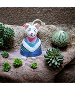 Terra Cotta Mexican Pottery Folk Art Bell Playa Del Carmen 2&quot; High Mouse... - $151.80 MXN