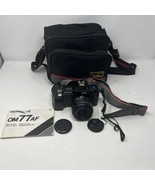 Olympus OM77AF 35mm Camera w/ 35-70 lens With Batteries &amp; Flash Tested - $98.22 CAD