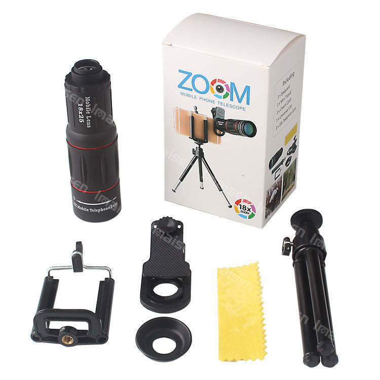 Compatible with Apple, 18X Telescope Zoom Mobile Phone Lens for iPhone Samsung S
