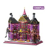 Magic Shop Street View Model Building Blocks  Purple House Toys Kids 136... - $110.99