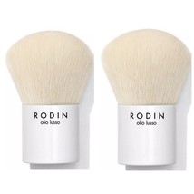 2x RODIN OLIO LUSSO LUXURY KABUKI BRUSH - White Cashmere Blush Makeup NE... - $237.01 MXN