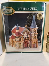 Dickens Collectables Victorian Series Lighted Hand Painted Church  - £22.17 GBP