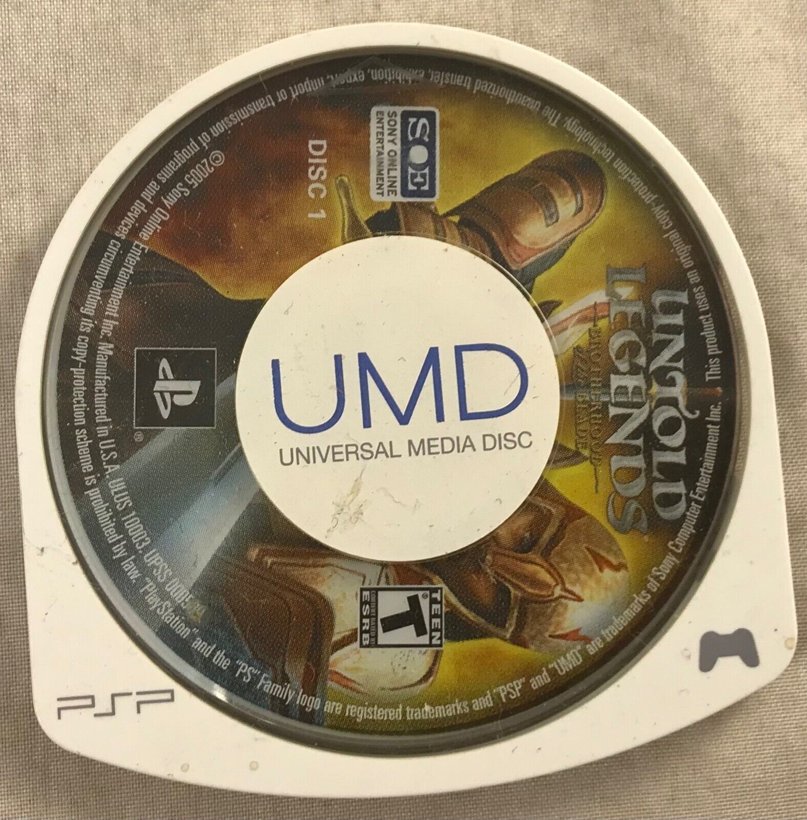 Primary image for Untold Legends: The Warrior's Code PSP Game RPG-Game only