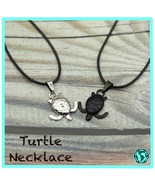 Turtle Charm Necklace - Donating Profits to Save Injured Sea Turtles  - £7.84 GBP