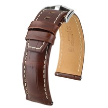 Hirsch Tritone Genuine Matte Louisiana Alligator Watch Strap - £277.42 GBP