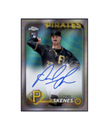  2024 Paul Skenes Topps Chrome Update Series Autograph Rookie RC Redempt... - $221.14 MXN