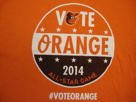 MLB Baltimore Orioles Major League Baseball Fan 2014 all star Game T Shirt M - £12.44 GBP