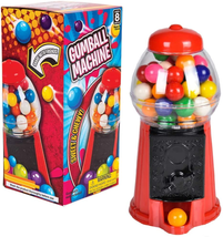 6.5&quot; Bubble Gum Gumball Machine 1 Pack NEW - £9.76 GBP