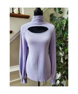 Another Reason Women&#39;s Purple Polyester High Neck Long Sleeve Pullover S... - $508.49 MXN