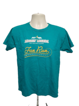 2017 NYRR New York Road Runners Mighty Millers Fun Run Womens Large Gree... - $14.85