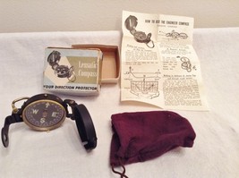 Vintage Engineer Lensatic Compass Camping Hiking Military Outdoors - $14.79