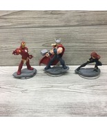 Disney Infinity 2.0  Iron Man Thor Black Widow Figure Lot Wii U PS3 PS4 ... - £9.26 GBP