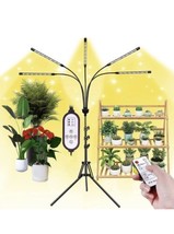 5-Head Full Spectrum Indoor Plant Grow Light with Adjustable Stand, Remo... - £19.77 GBP