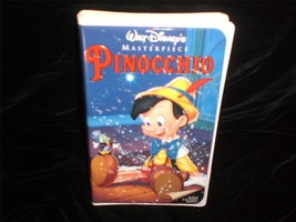 VHS Disney&#39;s Pinocchio 1940 Dickie Jones, Christian Rub, Mel Blanc - £5.46 GBP