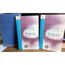1957 Readings in World Politics Volumes One &amp; Two In Case Robert A. Goldwin - $230.46 MXN