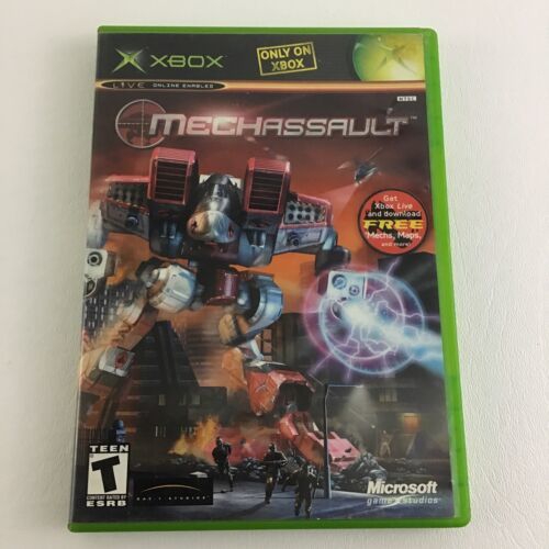 Primary image for XBOX Live Mechassault Video Game Online Enabled Microsoft Massive Destruction 
