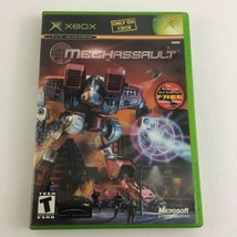 XBOX Live Mechassault Video Game Online Enabled Microsoft Massive Destruction  - $24.70