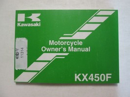 2009 Kawasaki KX450F Motorcycle Owner&#39;s Manual KAWASAKI OEM OWNERS 09 US... - £34.78 GBP