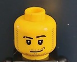 LEGO Minifigure Head Yellow Male Light Stubble Beard - £1.48 GBP