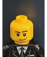 LEGO Minifigure Head Yellow Male Light Stubble Beard - $2.59 CAD