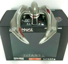 Battlestar Galactica Cylon Raider 4.5&quot; Titan Vinyl Figure Loot Crate Exc... - €11,55 EUR