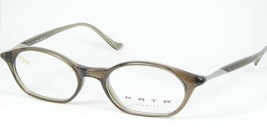Kata Eyewear Costa Smk Smoke Grey Eyeglasses Glasses Frame 47-18-145mm Japan - £91.91 GBP