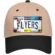 Flyers Strip Art Novelty Khaki Mesh License Plate Hat Tag - £22.83 GBP