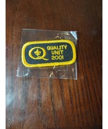 Quality Unit 2001 Army Patch - $386.94 MXN