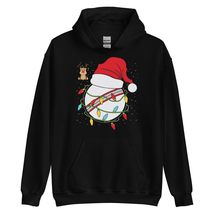 Funny Cricket Xmas Boys Men Sport Hoodie Black - £27.02 GBP+