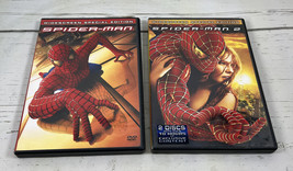 Spider-Man 1 &amp; Spider-Man 2 (2 Movie DVD Lot) Widescreen Special Edition - £3.08 GBP