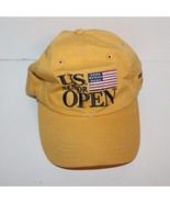 Gold Yellow PGA Tour Hat US Senior Open Golf Hat Baseball Cap US Flag - £10.90 GBP